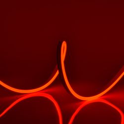 ULS-N11-2835-120LED-m-8mm-IP67-DC24V-10W-m-15M-RED Светодиодная гибкая герметичная лента. NEON. Катушка 15м. в герметичной упаковке. Красный свет. ТМ Uniel