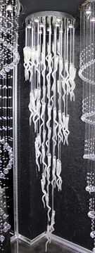 cristal  cascade chandelier  11-06  by Cristallino