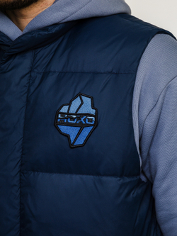 Жилет "НОХО" утеплённый, унисекс, цвет "Полярная ночь"