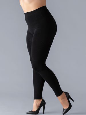 Тёплые легинсы большого размера с микроплюшем Micro Plush Thermo Leggings Maxi Giulia