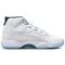 Jordan Air Jordan 11 Винтажные баскетбольные кроссовки Высокие Белые и синие для мужчин