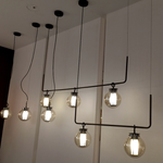 Pendant design lamp Bai chandelier III by Parachilna