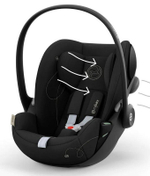 Автокресло Cybex Cloud G i-Size (0-13 кг), Moon Black