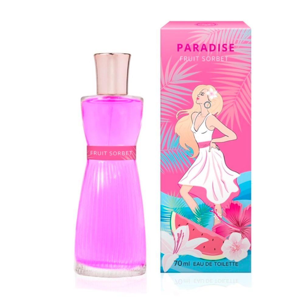 Туалетная вода CHRISTINE LAVOISIER PARFUMS PARADISE FRUIT SORBET, женская, фруктовый  аромат – купить за 536 руб | РАДА 39