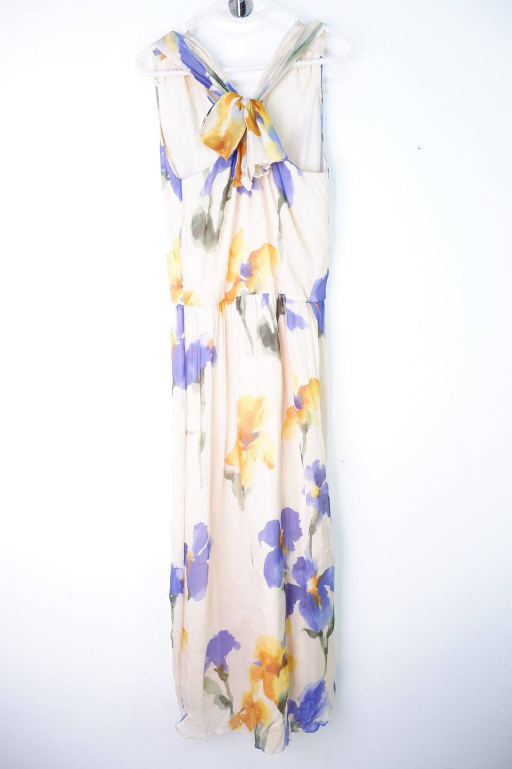 Платье длинное летнее, визуально 44 размер