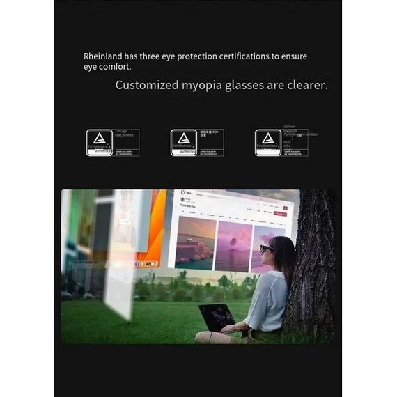 Очки виртуальной реальности Xreal Air 2 Ultra Smart AR Glasses