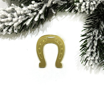 Декор акриловый "Подкова", 3,5*4см