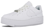 Кроссовки Nike Air Force 1 Sage Triple White (W) (Женская размерная сетка)