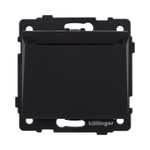 Карточный выключатель механический, черный матовый Kollinger REA-041BM для Aspekt, Eleganz, Reflex