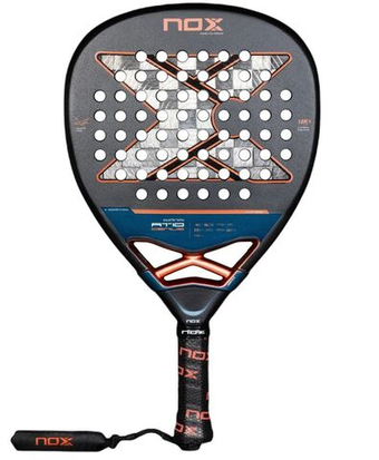 Ракетка для Padel NOX AT10 Genius Attack 18K Alum by Agustin Tapia 2025