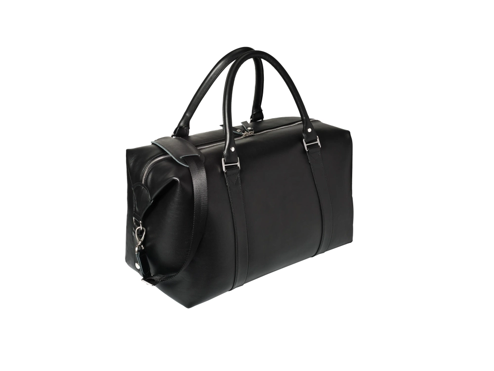 Дорожная сумка из натуральной кожи "Atlas Black"