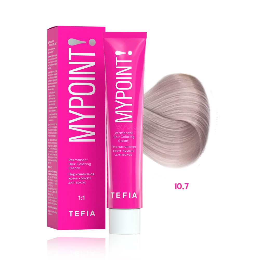 TEFIA Перманентная крем-краска для волос MYPOINT 60мл