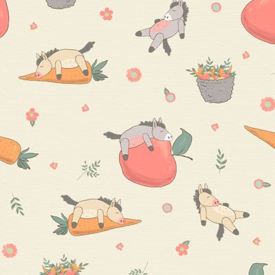 Спящие лошадки