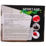 Обруч спортивный регулируемый «Fitness» 24 части (длина окружности 130 см) с утяжелением, розовый