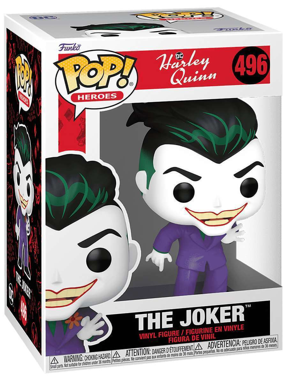 Фигурка Funko POP! Heroes DC Harley Quinn Animated Series The Joker (496) 75850