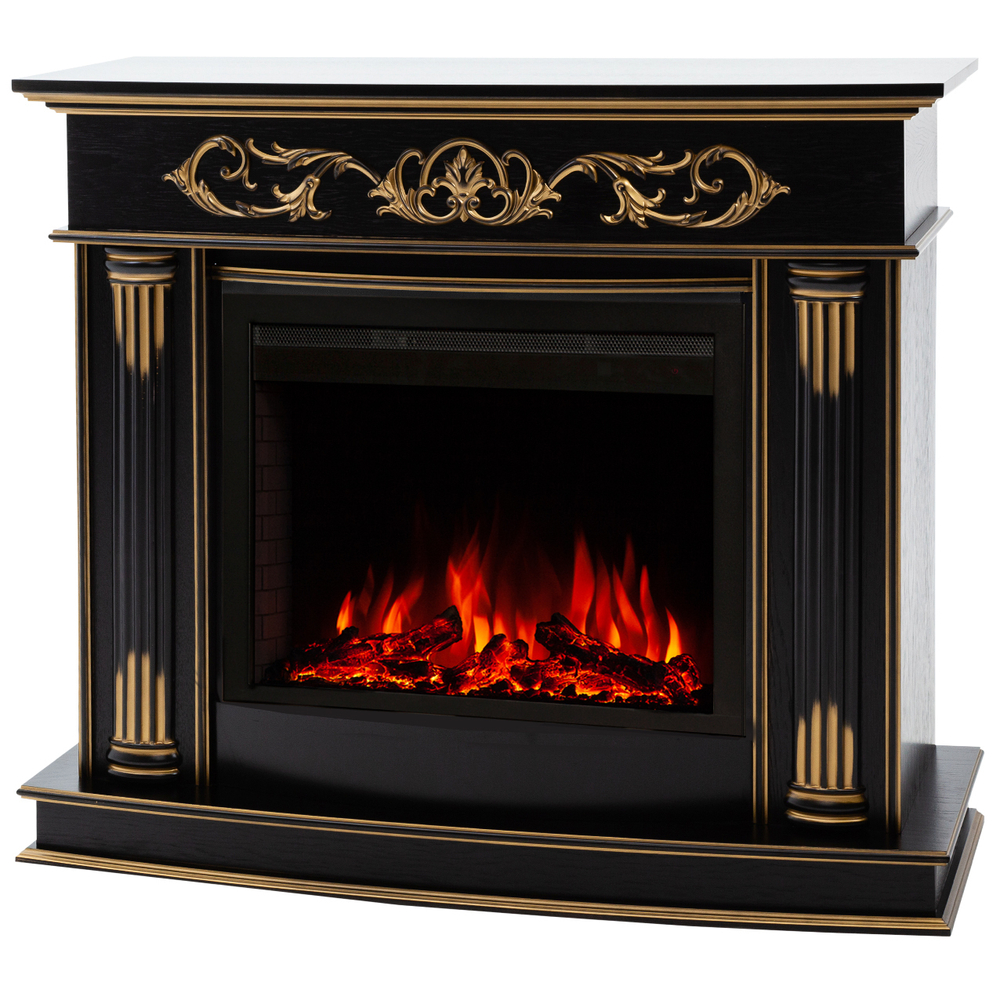 Каминокомплект Real Flame Milano 25/25,5 DN с очагом Saphir 25,5