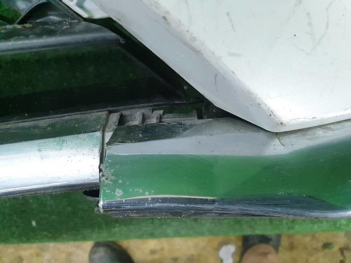 Бампер передний Mercedes GLC X253 15-19 В сборе