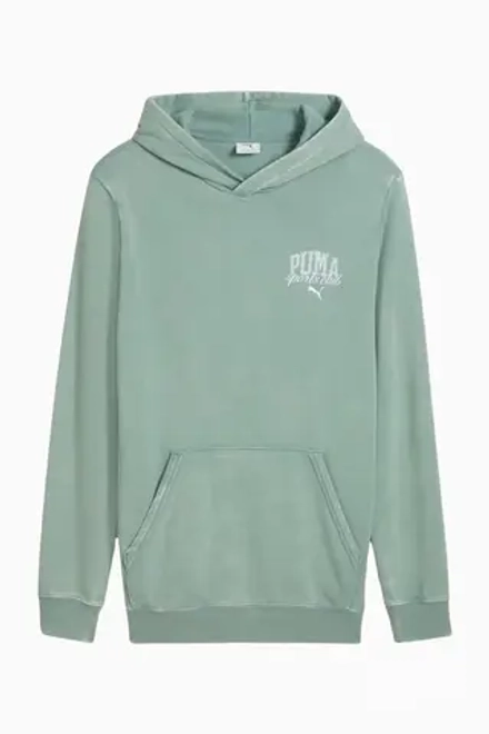 Кофта Puma Classics Washed - зеленый