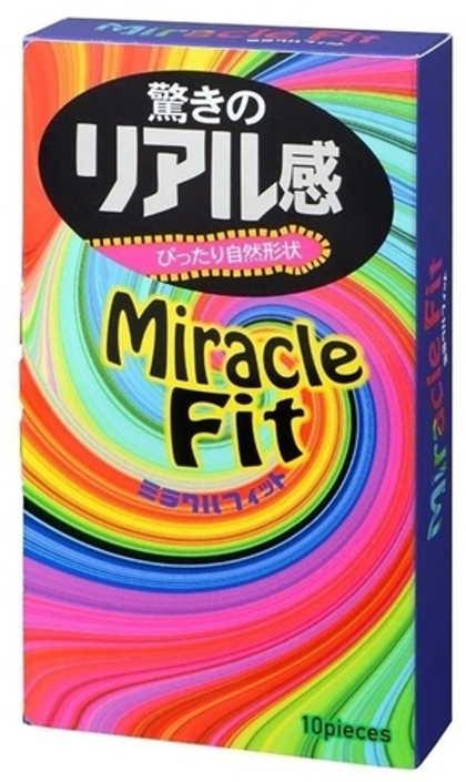 Sagami Xtreme Miracle Fit - презервативы латексные, 10шт