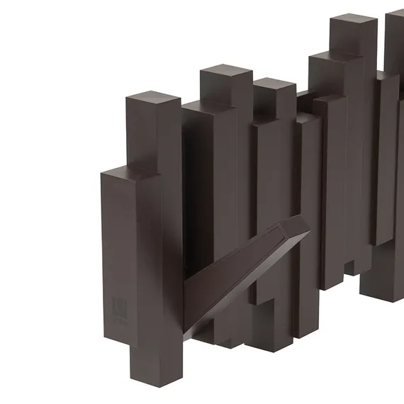 Настенная вешалка Sticks эспрессо