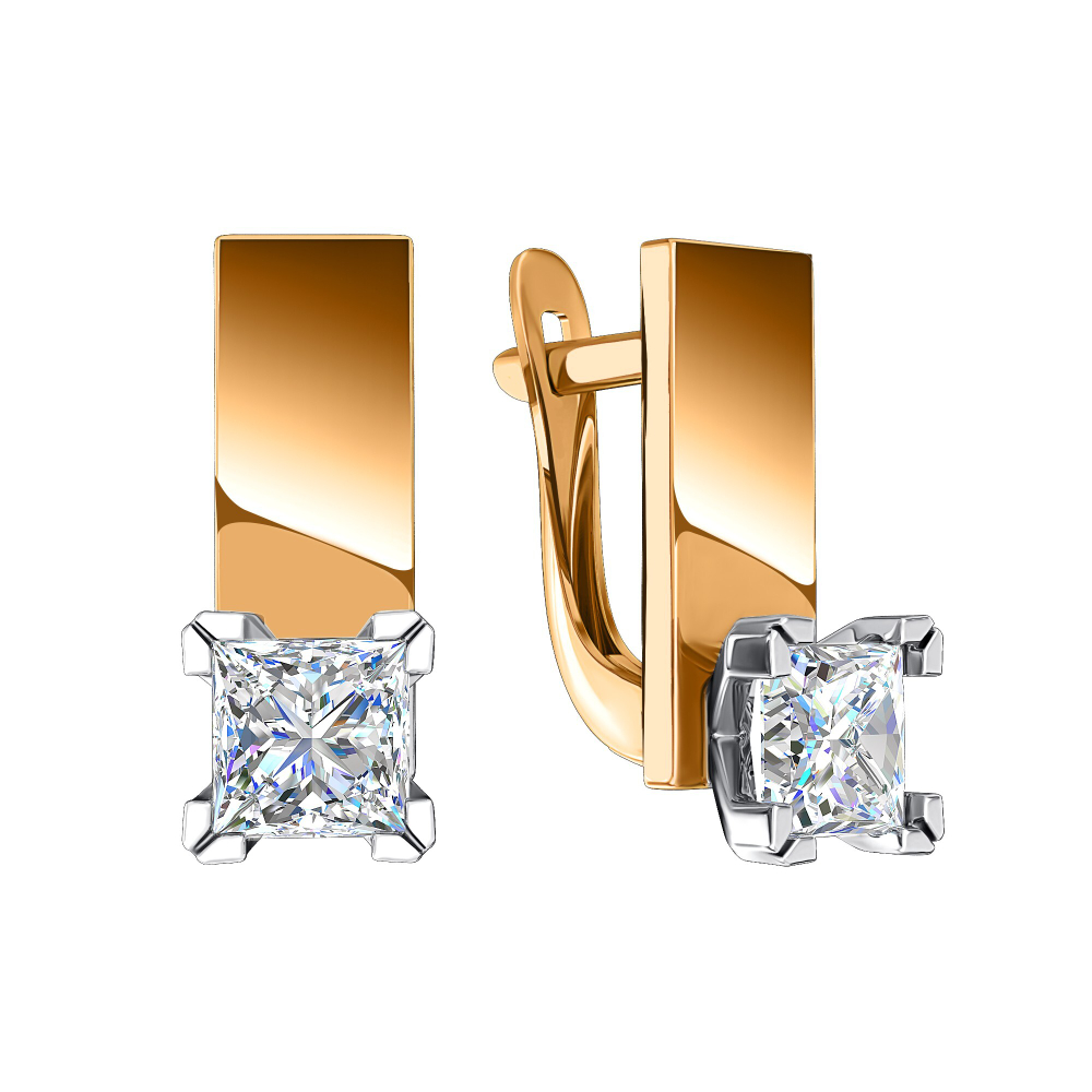 Серьги из золота 585 пробы