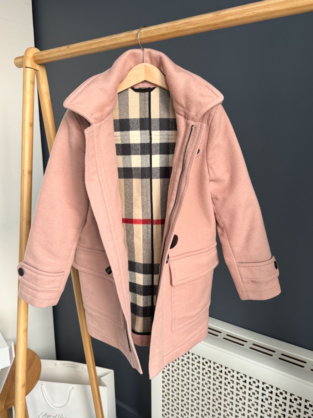 Шерстяное пальто Burberry, 128
