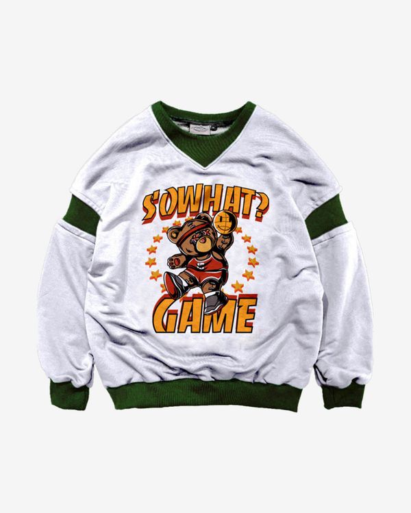 Толстовка Game Белая - фото 1