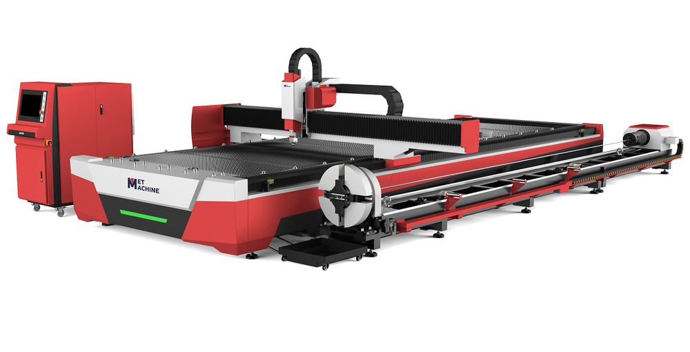 Оптоволоконный лазер с модулем резки трубы MetMachine LCM-6020B Master 3000W