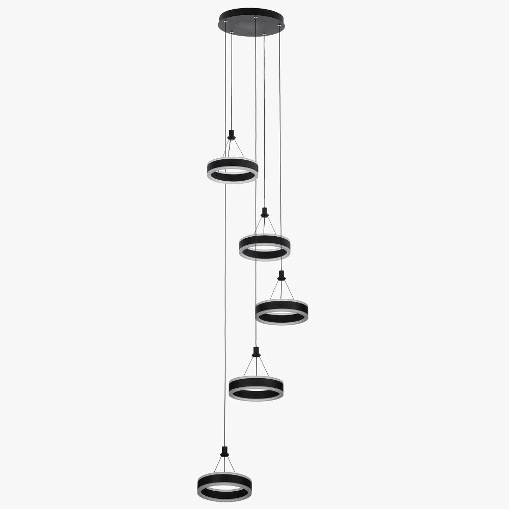 Citilux Дуэт CL719051 LED Подвесной светильник Чёрный