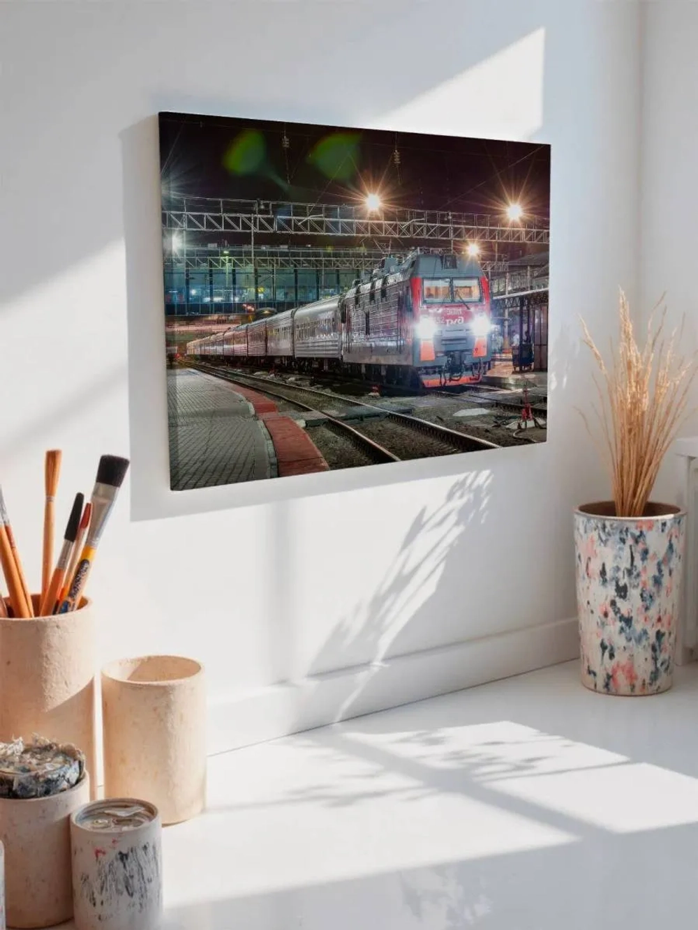 Картина на стену 40 X 50 Поезд