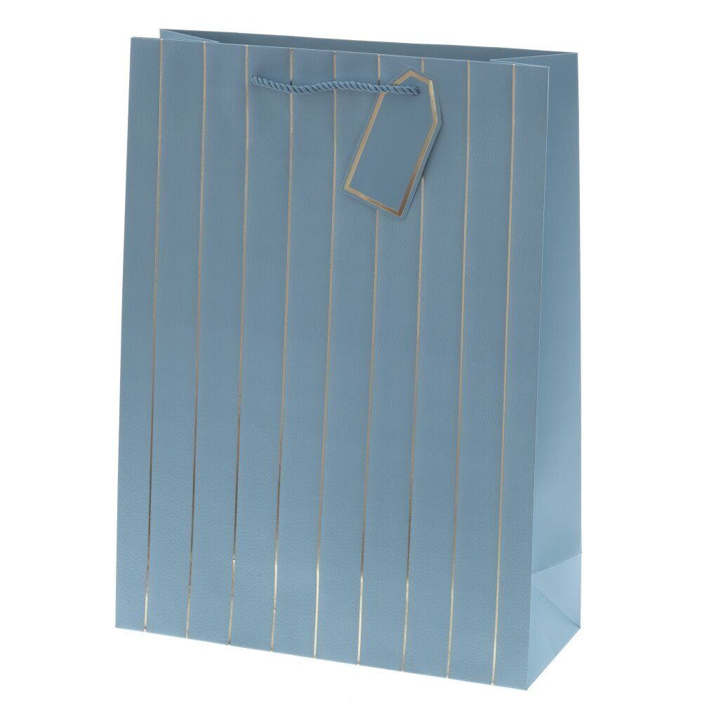 GAEM Пакет подарочный L (бумага 210г/м2, блок 12шт), L31 W12 H42 см, 9в.