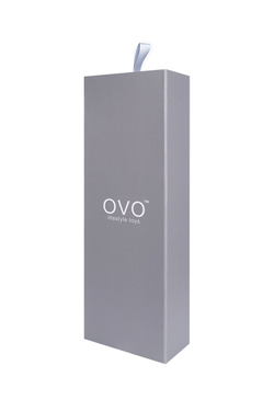 Вибратор OVO J3 rabbit, перезаряжаемый фиолетовый