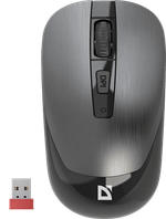 Мышь беспроводная Defender Wave MM-995 серый