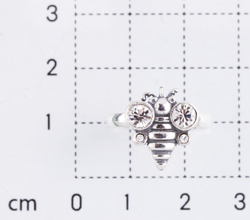 "Пупа" кольцо в серебряном покрытии из коллекции "Кассида" от Jenavi
