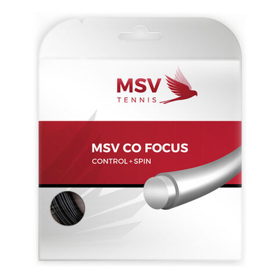 Струны теннисные MSV Co.-Focus String Set 12m - Black