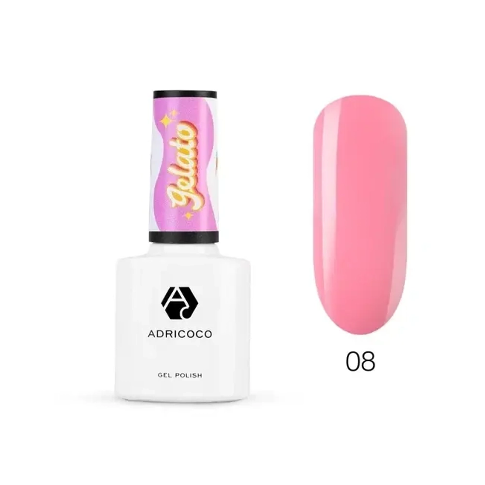 Гель-лак ADRICOCO Gelato №08, (8мл)