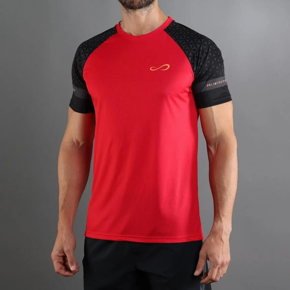 Одежда для тенниса Мужская, Футболка ENDLESS FEISTY GEO .