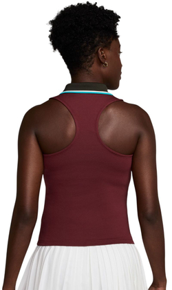 Топ теннисный Nike Court RG Dri-FIT Slam Tennis Tank - dark team red/dusty cactus/white