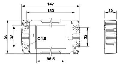 0801661 - CES-B24-HFFS-PLBK - Уплотняющие рамки