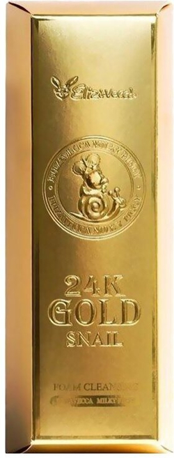 Пенка для умывания с муцином улитки и золотом Elizavecca 24k Gold Snail Cleansing Foam