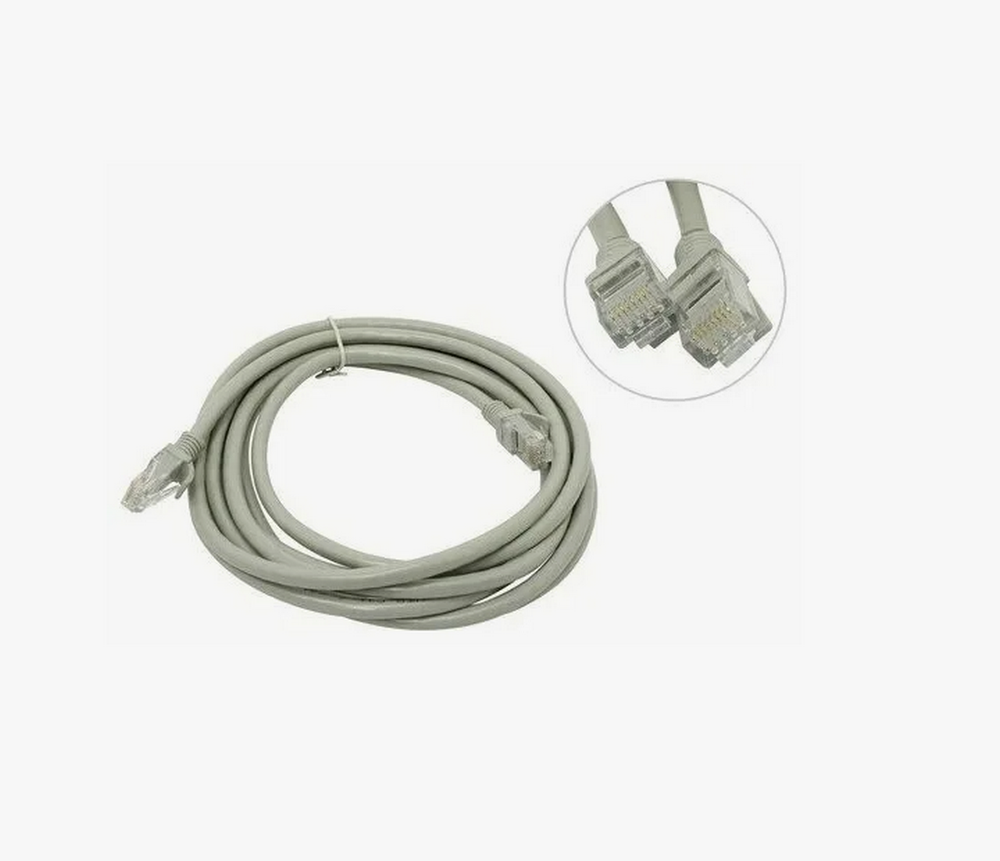 Patch Cord -3м. Exegate (138963) UTP серый