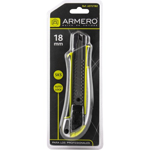 Нож ARMERO лезвие 18мм   A511/182