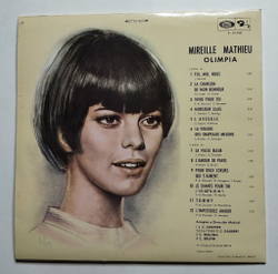 Винтажная виниловая пластинка LP Mireille Mathieu Мирей Матье Olympia (Spain 1970)