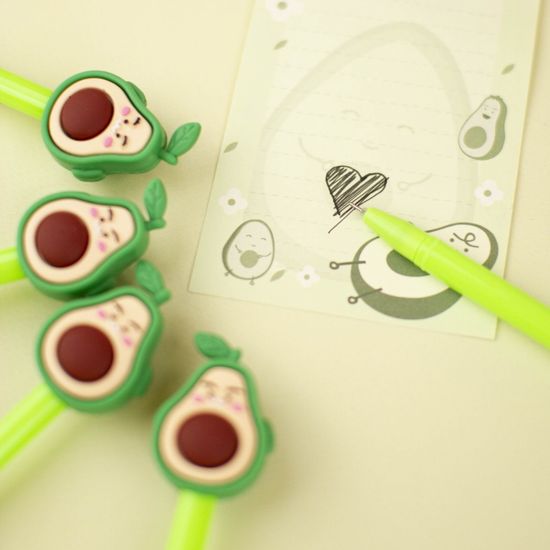 Ручка "Avocado" с листиком