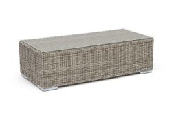 "Боно" журнальный столик из искусственного ротанга, цвет бежевый