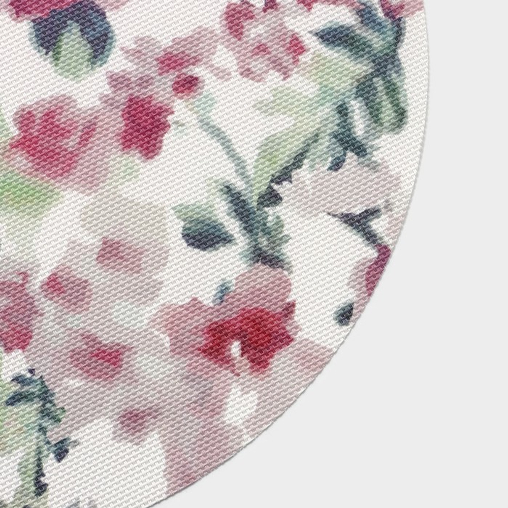 Салфетки сервировочные на стол Доляна «Акварель. Круг», 4 шт., d=38 см