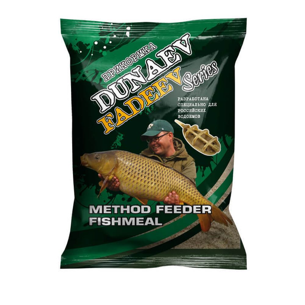 Прикормка &quot;DUNAEV-FADEEV&quot; 1кг Method Feeder Fishmeal (Рыбная Мука)