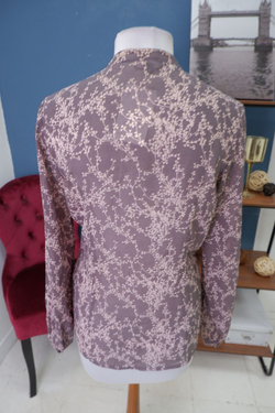 Блузка O'stin с принтом 42 размер