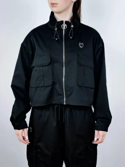 Куртка с высокой горловиной