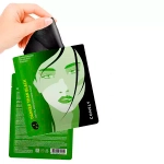 Consly Маска тканевая против черных точек - Darker than black anti blackheads mask sheet, 25мл